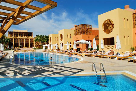 leuk resort in Egypte met tieners