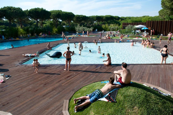 Camping Toscane met zwembad