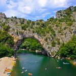 Leuke camping aan mooi zandstrand in de Ardèche