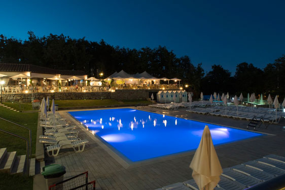 Camping Toscane met groot zwembad