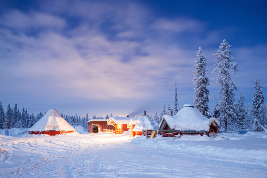 Verblijfsplek in Lapland