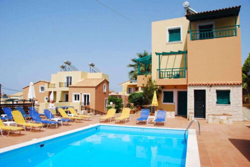 Geniet van Chersonissos vanuit geweldig appartement Jongerenvakantie-Chersonissos