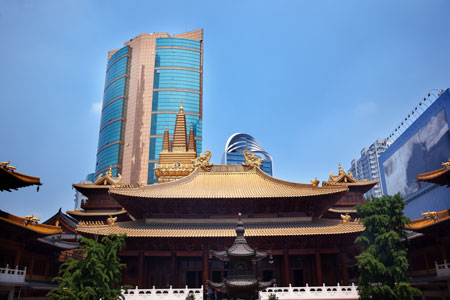 Tempels in Shanghai
