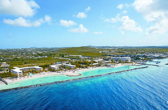 Resort Curaçao met tieners
