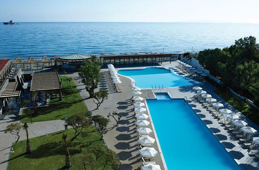 Hotel met zwemparadijs in Kreta met tieners