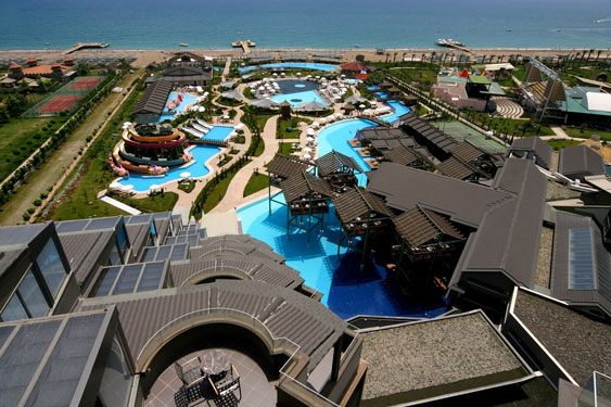Resort in Turkije met zwemparadijs