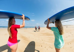 Leuke surfvakantie in Frankrijk met tieners