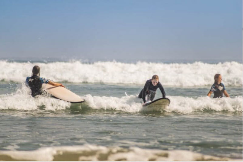 surfkamp voor tieners
