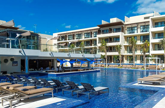 Hotel met groot zwembad Mexico