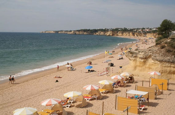 Vakantie Algarve aan het strand