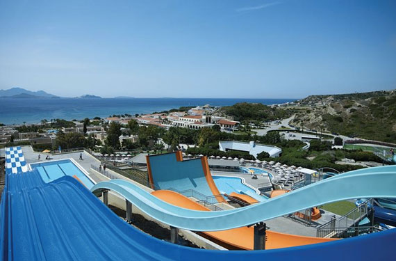 Hotel met zwemparadijs in Griekenland met tieners