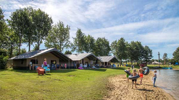 Vakantiepark in Drenthe met tieners