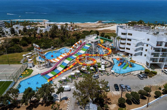 All-inclusive hotel in Cyprus met zwemparadijs