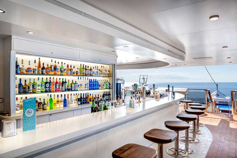 Cocktailbar op MSC Meraviglia
