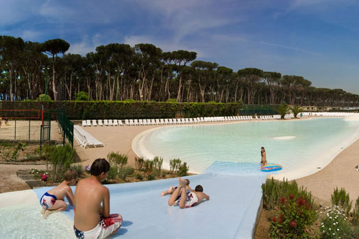 Vakantiepark in Rome met tieners