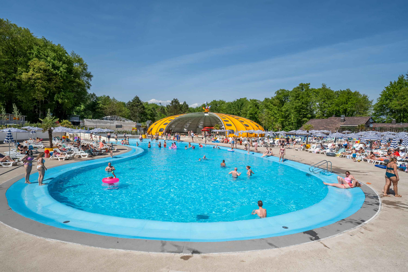 Camping Birkelt met tieners - genieten van het buitenzwembad