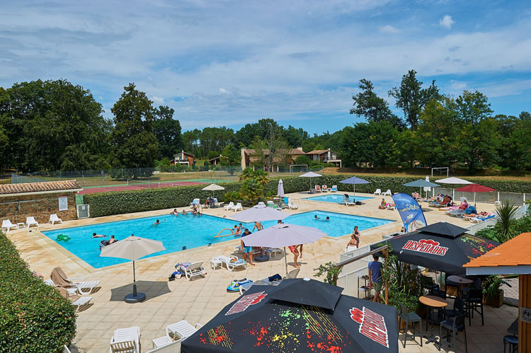 Luxe vakantiepark Gironde met tieners