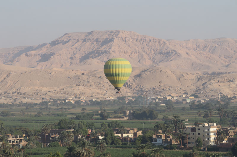 Ballonvaart in Egypte