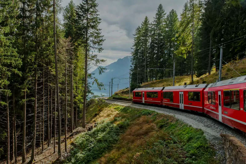 reizen met tieners met de trein
