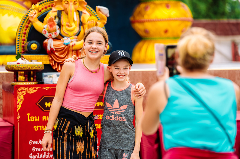 Thailand ontdekken met tieners