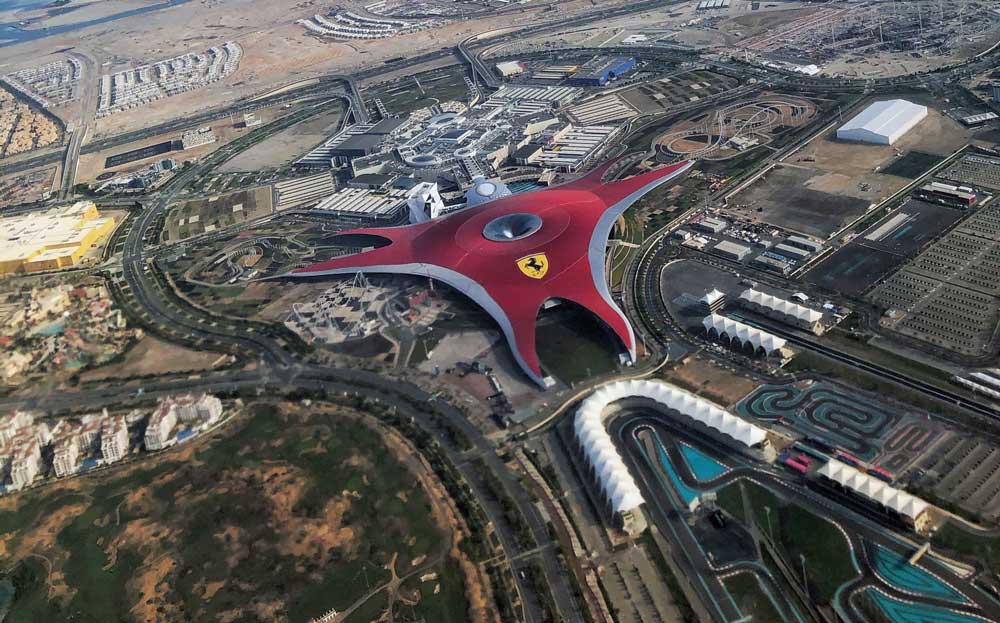 Ferrariworld, met kinderen naar Abu Dhabi!