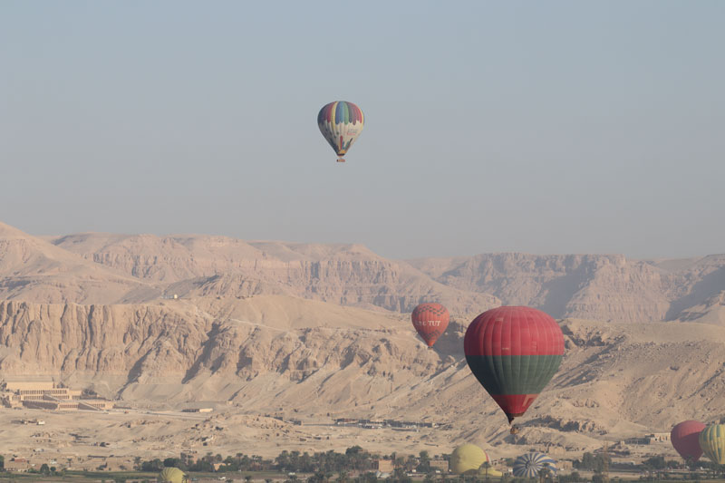 Ballonvaart over de Nijl