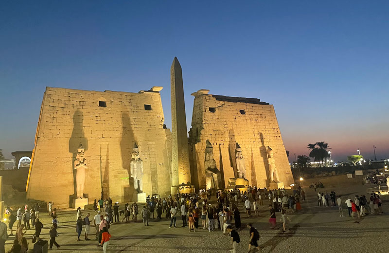 Luxor tempel bezoeken