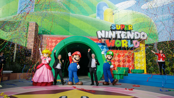 Super Nintendo World - tokyo met tieners
