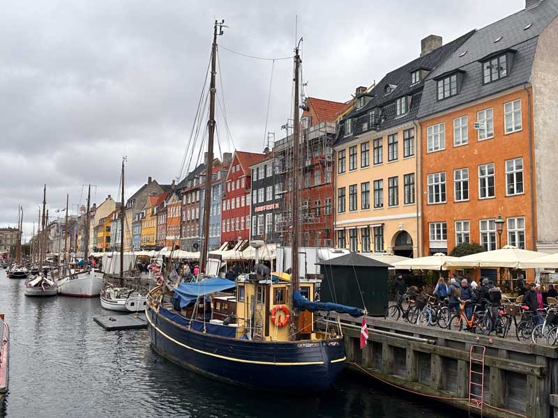Nyhavn in Kopenhagen, leuk met tieners