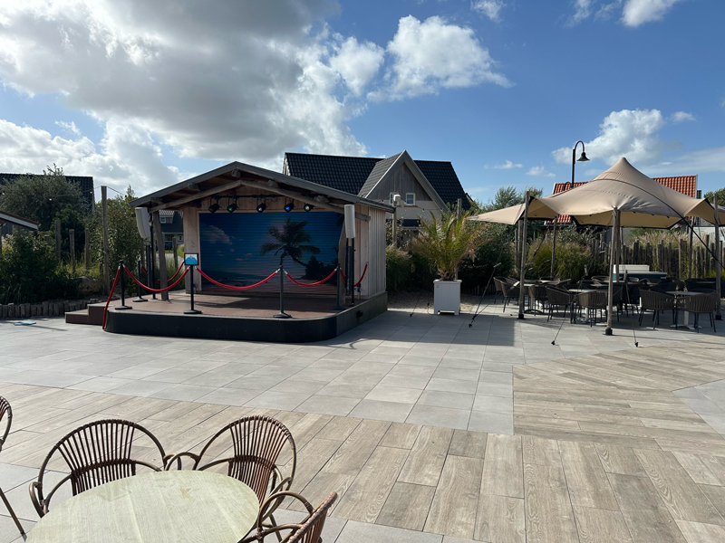 Restaurant Landal Beach Resort Nieuwvliet-bad met tieners