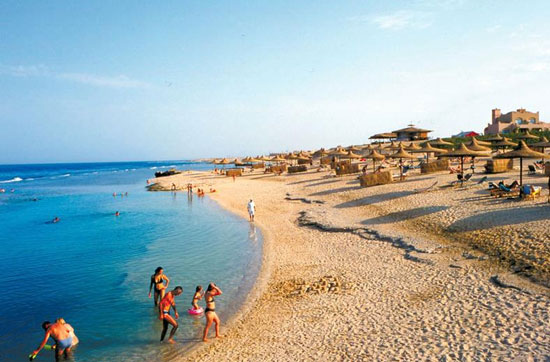 Resort Egypte met zwemparadijs