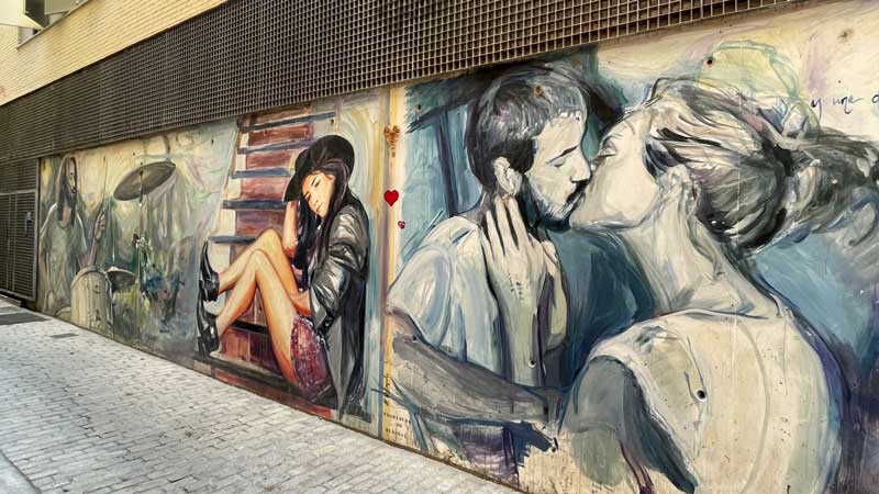 Waar vind je streetart in Valencia?