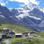 Camping in de prachtige bergen van Zwitserland
